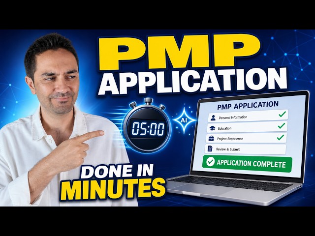 New PMP Exam Application 2026: Complete It in Minutes with AI!