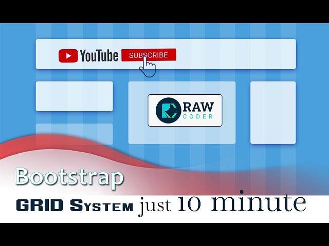 rawCoder| HTML5 | WebDesigncourse in bengali | bootstrap for beginners |part 5|bootstrap Grid System