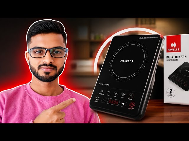 Havells Insta Cook ST-N 2000W Induction Cooktop Review & Unboxing | Worth Buying in 2026?