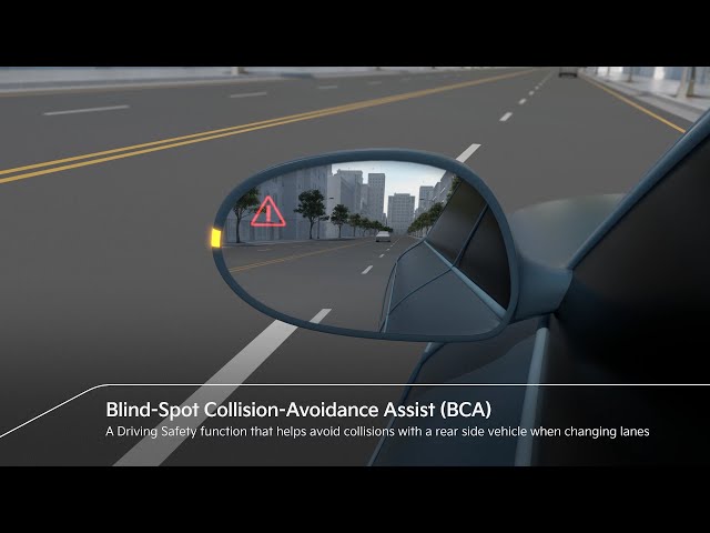 Blind-spot Collision-avoidance Assist (BCA) | Kia