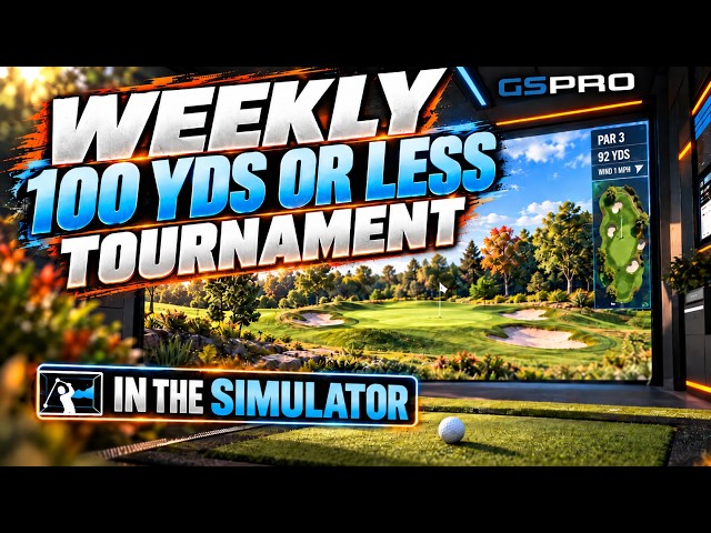 100 Yards and In… Time to Chase another WIN! | GSPro