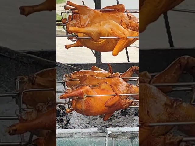 BBQ whole roasted duck