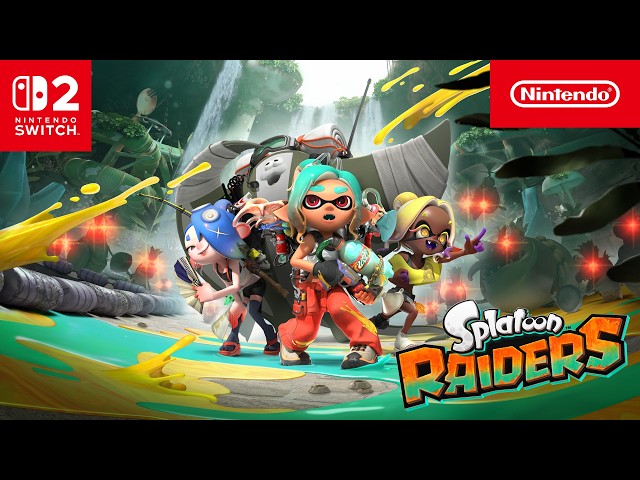 Splatoon Raiders launches July 23rd! (Nintendo Switch 2)