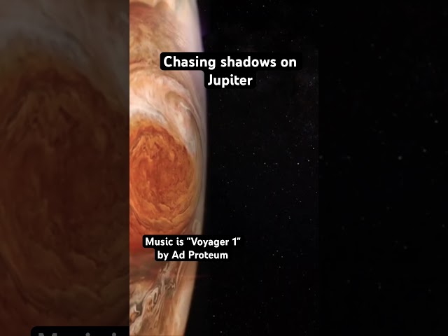 Chasing shadows on Jupiter 🛰️