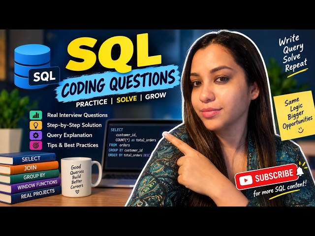 SQL Interview Questions That Look HARD But Are Actually SIMPLE! 🔥 | SQL Coding Series