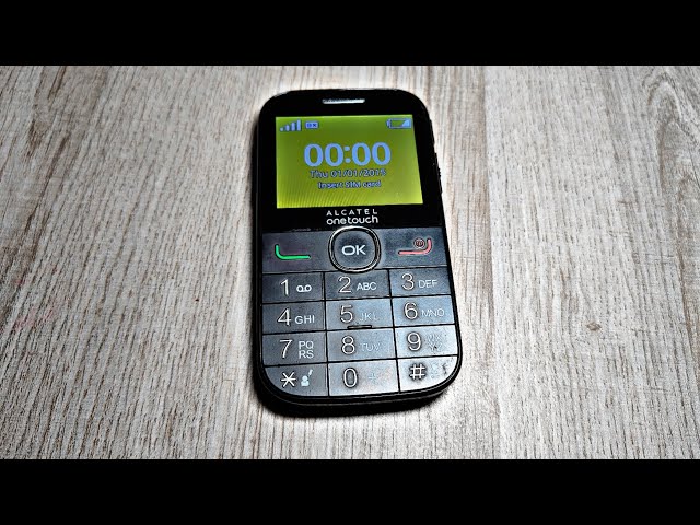 Alcatel Onetouch 2004C Big Button Senior Mobile Phone (Review)