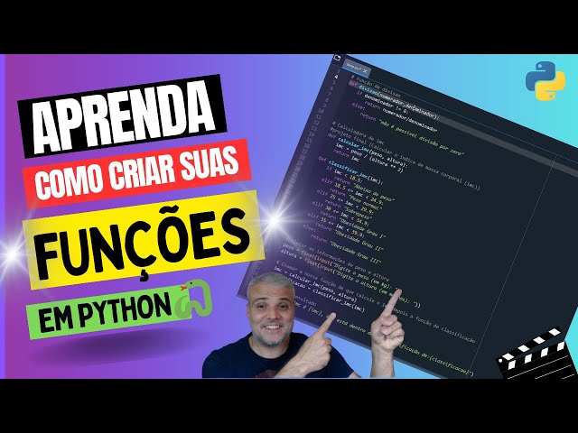 Domine Funções em Python e Crie uma Calculadora de IMC - Um Passo a Passo Divertido e Prático 🧮🐍