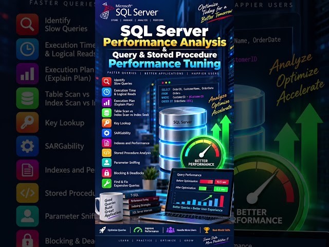 SQL Server Performance Tuning in 60 Seconds | Find & Fix Slow Queries #sqldatapartners #sqlview