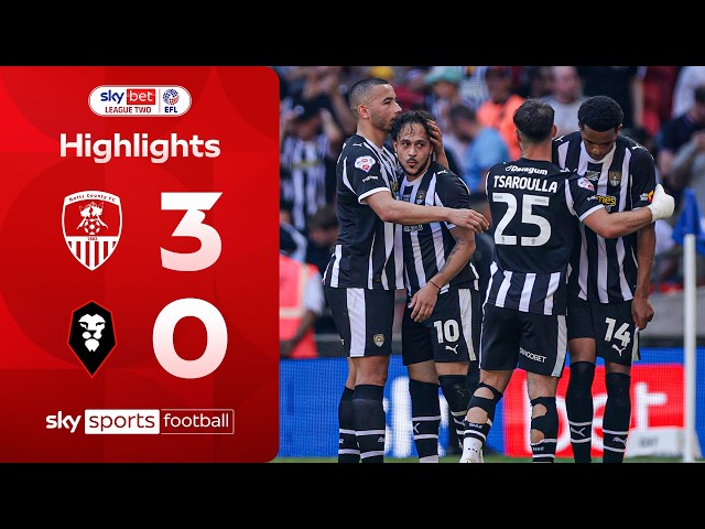 Notts County PROMOTED to League One! 🏆 | Notts County 3-0 Salford City | Play-Off Final Highlights