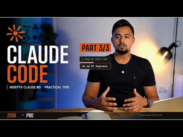Claude Code from Scratch | Part 3 |  What I Learned After 1 Year as an AI Engineer