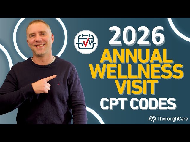 2026 Annual Wellness Visit CPT Codes!  Important Updates to Reimbursement Rates!