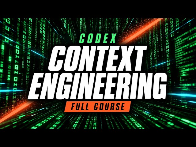 Context Engineering: The FULL Course Beginner To PRO (+5 Hours)
