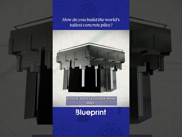 How Do You Make 800 ft (240m) Tall Concrete Pylons? | Blueprint