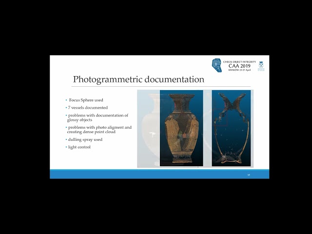 3D documentation of ceramic vessels with the use of modern measurement technologies