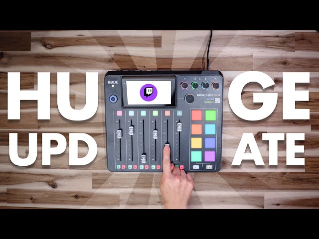 The RodeCaster Just Became the PERFECT Mixer