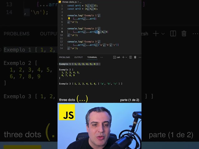 (...array) - #JAVASCRIPT - #shorts
