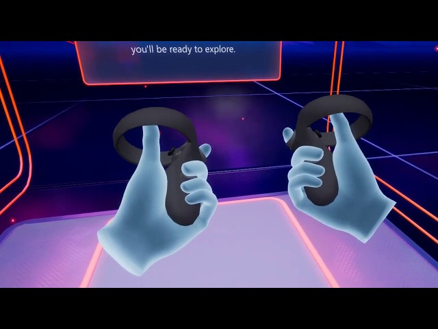 Oculus Quest Introduction Tutorial Experience 'First Steps'