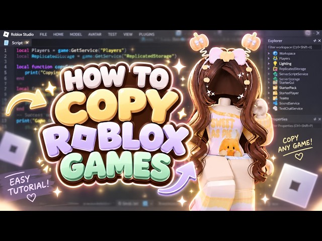 [UPDATE] How to Copy ROBLOX Games in 2026! | Roblox Studio & Uncopylocked Games Guide