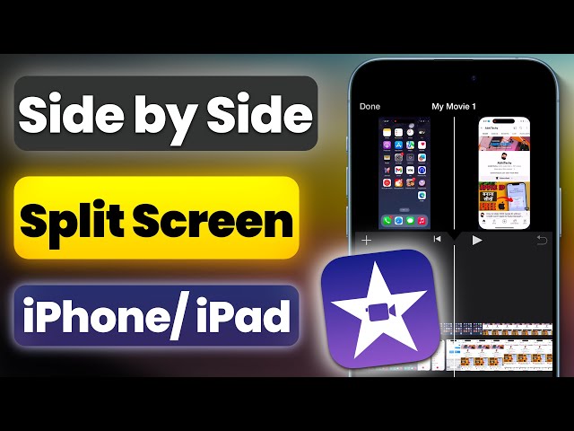 How to Put Two Videos into One Screen on iPhone FREE? Put Two Video Side by Side in iMovie on iPhone