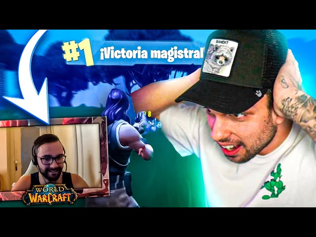 REACCIONADO A ELXOKAS JUGANDO A FORTNITE | Peereira7