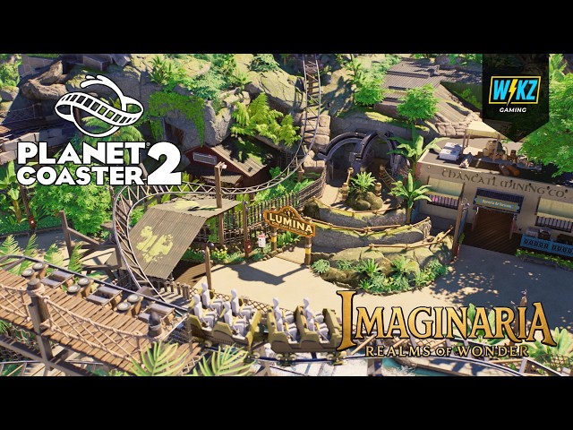 Lumina POV + Cinematic | Jungle Mine Cart Coaster Expedition | Imaginaria