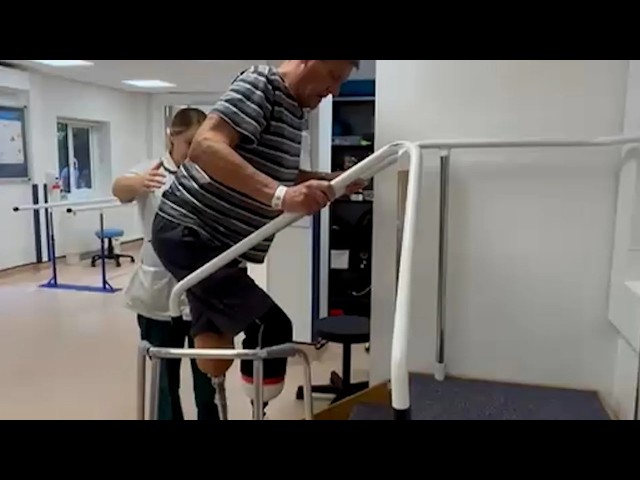 80-year-old man had both legs amputated after docs missed common condition | SWNS