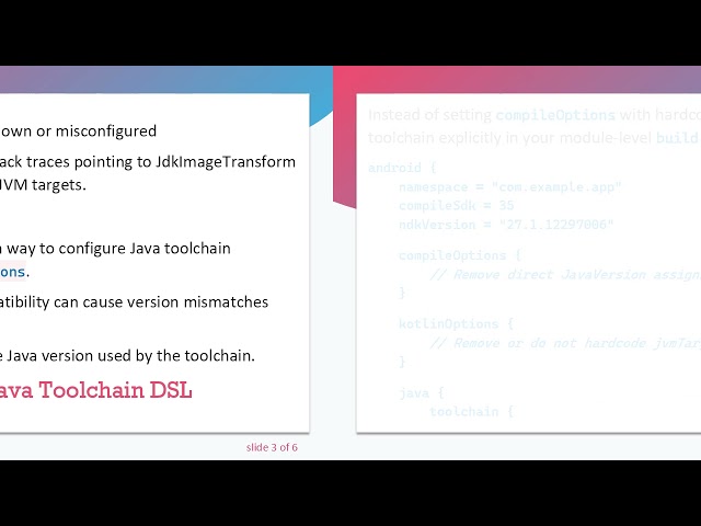 Fixing Flutter Android Build Failures by Configuring the Java Toolchain Properly