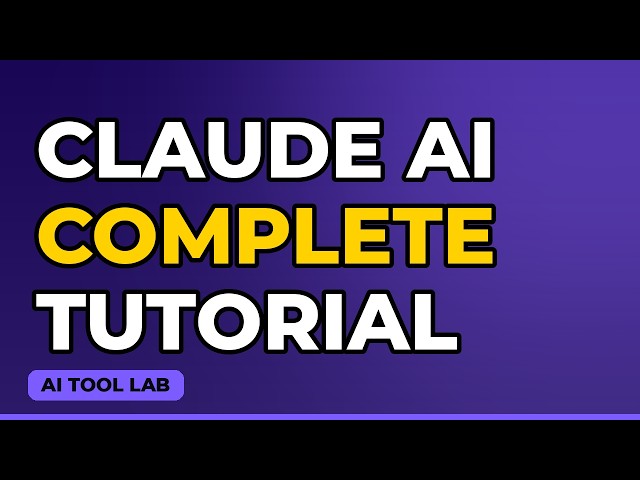 Claude AI Complete Tutorial — Artifacts, Projects, and Code