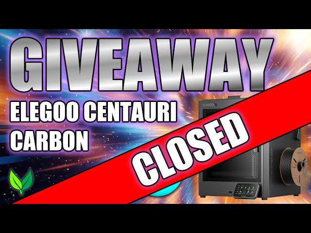 FREE ELEGOO Centauri Carbon 3D Printer! (Giveaway CLOSED)