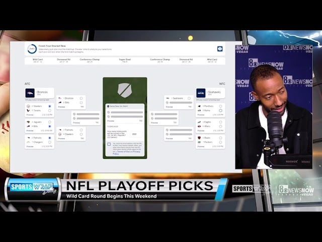 Entire NFL Playoff Predictions 🏈 - SportsWrap Daily Jan. 7, 2025