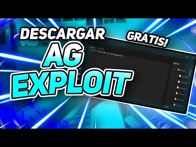 ☑EL MEJOR HACK PARA ROBLOX☑//☑⚡AGExploit☑⚡SIN VIRUS☑⚡SIN KEY☑⚡ACTUALIZADO