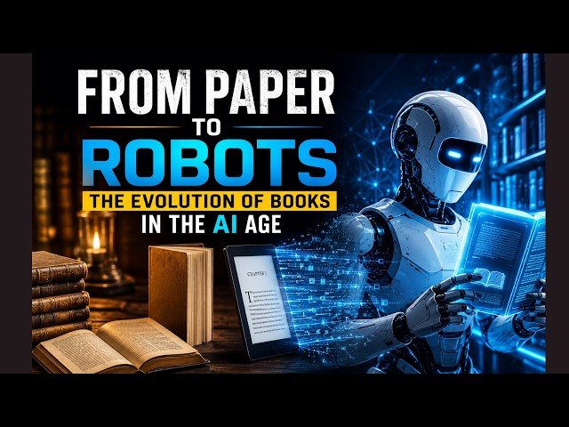 From Paper to Robots: The Evolution of Books in the AI Age