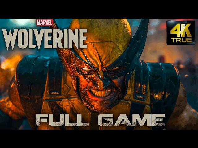 Marvel's Wolverine｜Full Game Playthrough｜PS5 PRO 4K