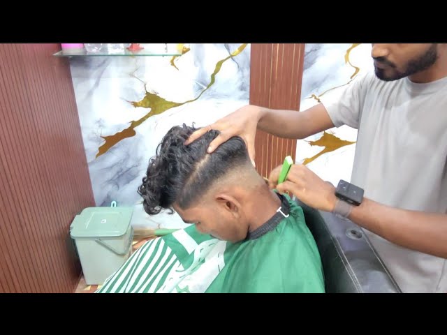 🔥 ASMR Stylish Haircut Tutorial | Clean Fade & Modern Haircut Step by Step 💈✂️