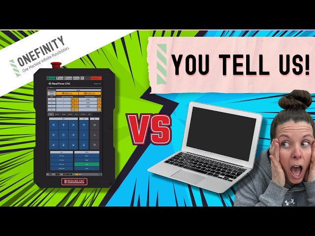 Did you know you can use a computer just like the Redline HMI? | Onefinity CNC