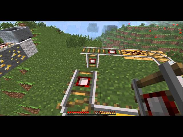 Minecraft 101 episode 1: how to make a basic railroad