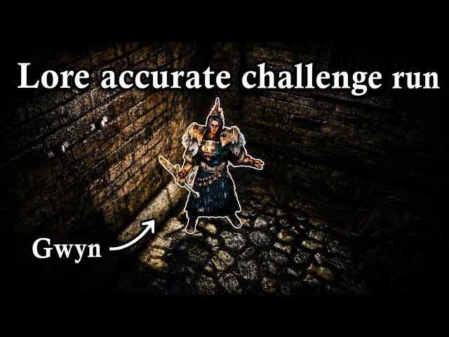 Can I beat Dark Souls as a LORE-ACCURATE Gwyn?