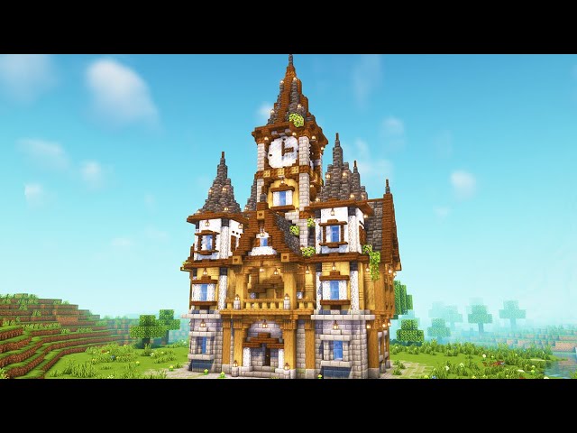 Minecraft | Medieval Town Hall | Minecraft Tutorial