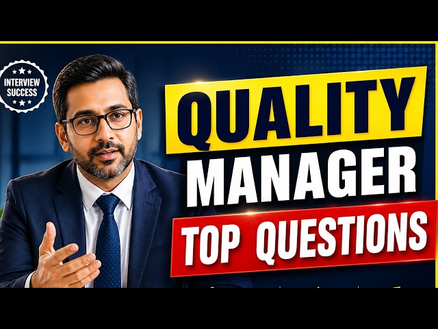 How to Pass a Quality Manager Interview | Top 20 Questions & Answers + Mistakes & Expert Tips!