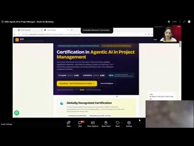 Agentic AI for Project Managers—Hands-On Workshop