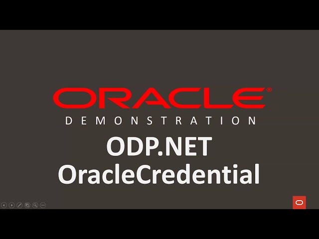 How to Secure .NET Applications with Oracle Database by Alex Keh