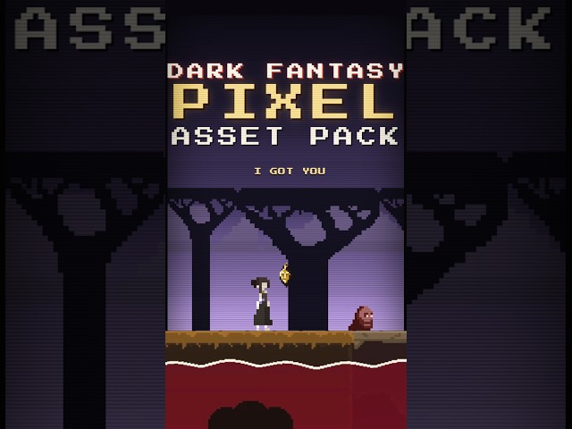 I will release a Game. You can too. Let me Help #assets #indiedev #pixelart