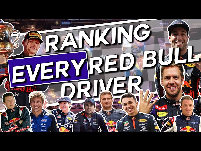 Ranking EVERY Red Bull Formula 1 driver!
