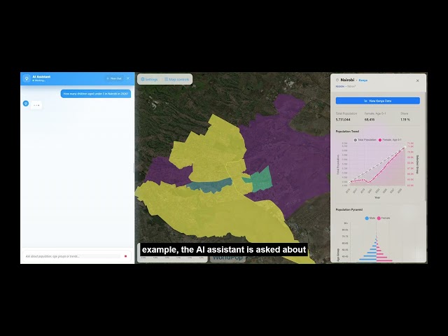 WorldPop AI-powered Portal Walk Thru'