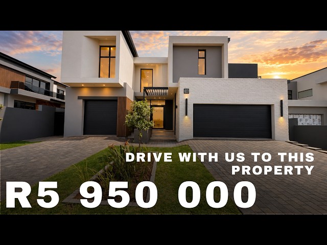 Drive inside the Fountainbrook Estate and visit a newly built home for R5.95