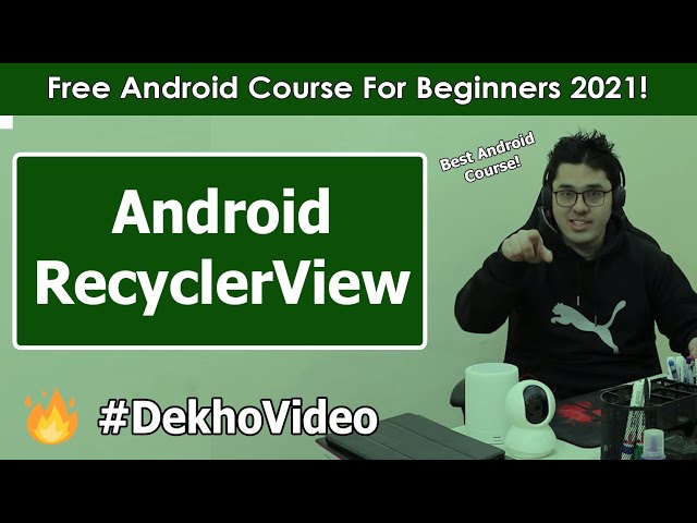 RecyclerView in Android | Android Tutorials in Hindi #32