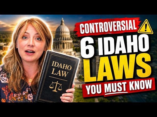 Moving to Idaho? These New Laws Just Changed Everything