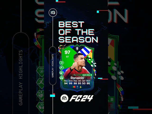 Cristiano Ronaldo🇵🇹🐐 all cards in FC 24 #shorts #edit #trending #urcristiano #ultimateteam #football