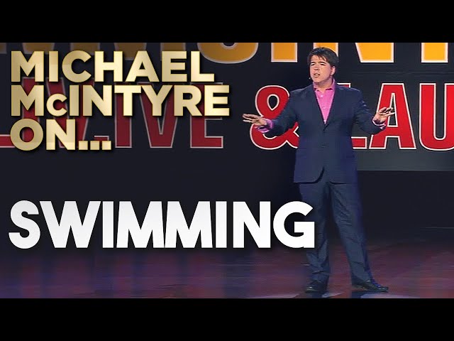 Compilation of Michael's Best Jokes About Swimming | Michael McIntyre