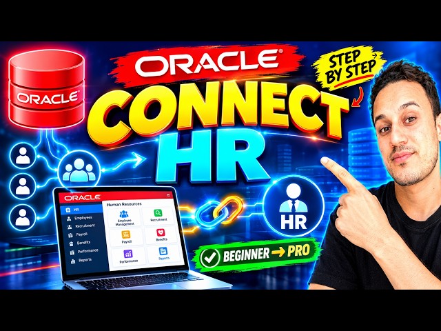 Connect HR Schema to SQL Developer & TOAD | Oracle 19c Full Connection Guide (2025)